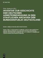 Staatsarchiv Hamburg. Archiv Der Hansestadt Lubeck: UEberlieferung Aus Der Staatsverwaltung Bis 1937. Indices: Staatsarchiv Hamburg Teil 1 U. 2, Archi