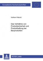 Das Verhaeltnis von Produktsicherheit und Produkthaftung bei Bauprodukten