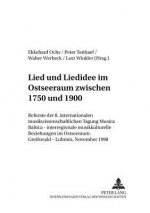 Lied Und Liedidee Im Ostseeraum Zwischen 1750 Und 1900