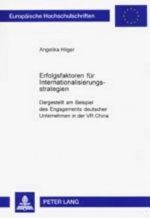 Erfolgsfaktoren Fuer Internationalisierungsstrategien