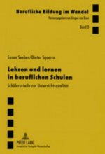 Lehren Und Lernen in Beruflichen Schulen