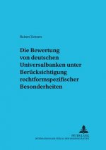 Bewertung Von Deutschen Universalbanken Unter Beruecksichtigung Rechtsformspezifischer Besonderheiten