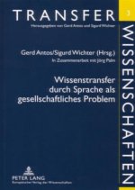Wissenstransfer Durch Sprache ALS Gesellschaftliches Problem