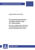 Epochal Bedeutsamen Lehrplaene Bayerns Des 20. Jahrhunderts
