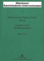 Gedenkschrift Fuer Winfried Barta