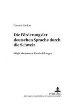 Foerderung Der Deutschen Sprache Durch Die Schweiz