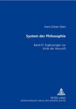 System Der Philosophie