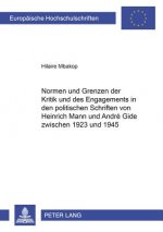 Normen und Grenzen der Kritik und des Engagements in den politischen Schriften von Heinrich Mann und Andre Gide zwischen 1923 und 1945