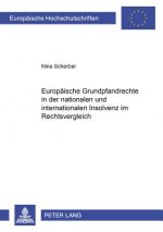 Europaeische Grundpfandrechte in Der Nationalen Und Internationalen Insolvenz Im Rechtsvergleich