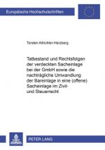 Tatbestand Und Rechtsfolgen Der Verdeckten Sacheinlage Bei Der Gmbh Sowie Die Nachtraegliche Umwandlung Der Bareinlage in Eine (Offene) Sacheinlage Im