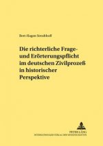 Die Richterliche Frage- Und Eroerterungspflicht Im Deutschen Zivilprozess in Historischer Perspektive