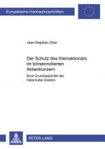 Schutz Des Kleinaktionaers Im Boersennotierten Aktienkonzern