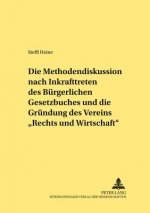 Methodendiskussion Nach Inkrafttreten Des Buergerlichen Gesetzbuches Und Die Gruendung Des Vereins Recht Und Wirtschaft