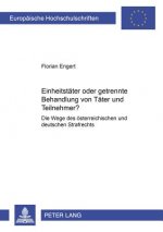 Einheitstaeter Oder Getrennte Behandlung Von Taeter Und Teilnehmer?