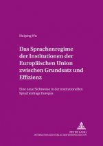 Das Sprachenregime der Institutionen der Europaeischen Union zwischen Grundsatz und Effizienz