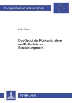 Gebot Der Ruecksichtnahme Und Drittschutz Im Bauplanungsrecht