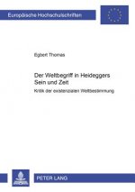 Weltbegriff in Heideggers Sein Und Zeit