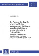 Funktion Des Begriffs Ungluecksfall Bei Der Unterlassenen Hilfeleistung Unter Beruecksichtigung Spezieller Inhaltlicher Problemfelder