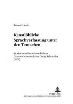 Â«Kunstloebliche Sprachverfassung unter den TeutschenÂ»