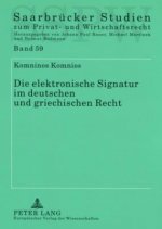 Elektronische Signatur Im Deutschen Und Griechischen Recht
