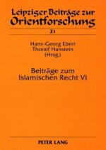 Beitraege zum Islamischen Recht VI