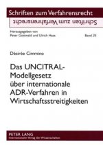 Uncitral-Modellgesetz Ueber Internationale Adr-Verfahren in Wirtschaftsstreitigkeiten