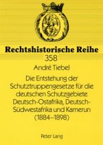 Die Entstehung der Schutztruppengesetze fuer die deutschen Schutzgebiete Deutsch-Ostafrika, Deutsch-Suedwestafrika und Kamerun (1884-1898)
