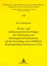 Privat- Und Kollisionsrechtliche Folgen Der Verletzung Von Kulturgueterschutznormen Auf Der Grundlage Des UNESCO-Kulturgutuebereinkommens 1970