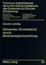Effizientes Umweltrecht Durch Multidisziplinforschung