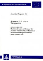 Anlegerschutz Durch Transparenz