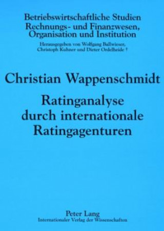 Ratinganalyse Durch Internationale Ratingagenturen