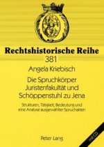 Spruchkoerper Juristenfakultaet Und Schoeppenstuhl Zu Jena