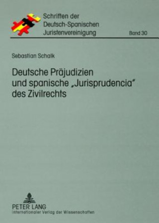 Deutsche Praejudizien Und Spanische Jurisprudencia Des Zivilrechts