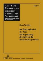 Uebertragbarkeit Der Keck-Rechtsprechung Des Eugh Auf Die Niederlassungsfreiheit