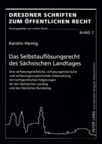 Selbstaufloesungsrecht Des Saechsischen Landtages