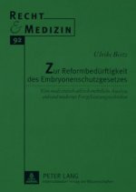 Zur Reformbeduerftigkeit des Embryonenschutzgesetzes
