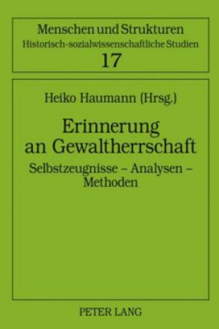 Erinnerung an Gewaltherrschaft