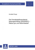 Fernabsatzfinanzdienstleistungsrichtlinie 2002/65/Eg - Status Quo Und Reformbedarf