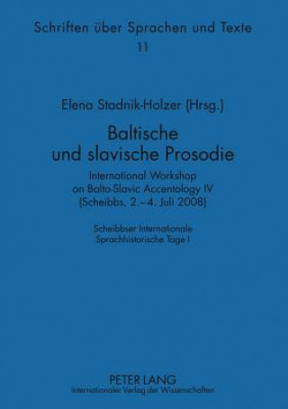 Baltische Und Slavische Prosodie