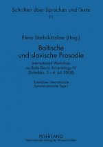Baltische Und Slavische Prosodie