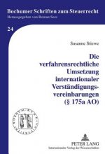 Verfahrensrechtliche Umsetzung Internationaler Verstaendigungsvereinbarungen ( 175a Ao)