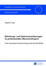 Befristungs- Und Optionsvereinbarungen Im Professionellen Mannschaftssport