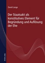 Staatsakt ALS Konstitutives Element Fuer Begruendung Und Aufloesung Der Ehe