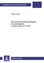 Organvermittlungstaetigkeit Eurotransplants Im Sinne Des 12 Tpg