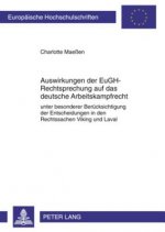 Auswirkungen Der Eugh-Rechtsprechung Auf Das Deutsche Arbeitskampfrecht