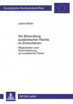 Behandlung Auslaendischen Rechts Im Zivilverfahren