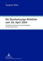 Durchsetzungs-Richtlinie Vom 29. April 2004