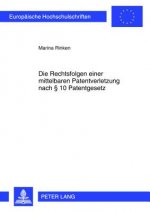 Die Rechtsfolgen Einer Mittelbaren Patentverletzung Nach  10 Patentgesetz
