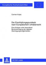 Erschoepfungsgrundsatz Nach Europaeischem Urheberrecht