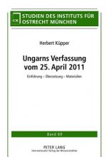 Ungarns Verfassung Vom 25. April 2011